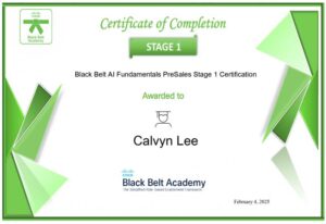 Cisco Black Belt AI Fundamentals PreSales...