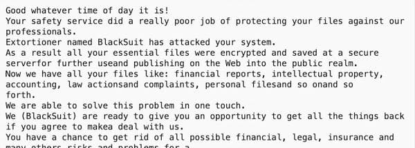 US reveals it seized million worth of Bitcoin from Russian BlackSuit ransomware gang US reveals it seized million worth of Bitcoin from Russian BlackSuit ransomware gang