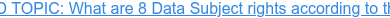 What is a Data Subject Access Request (DSAR) – Data Privacy Manager
