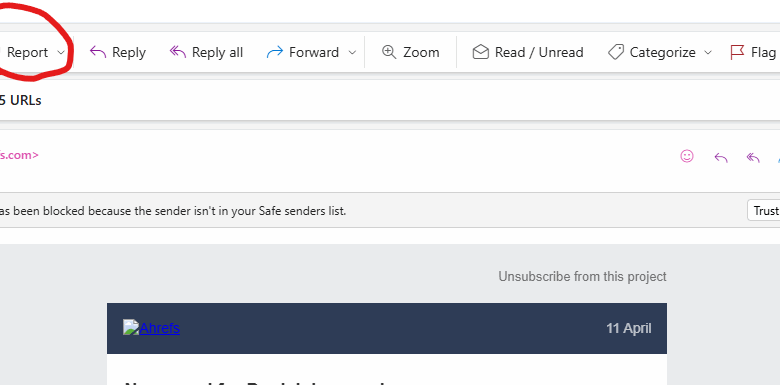 How our new phishing report button integrates directly with Microsoft Defender How our new phishing report button integrates directly with Microsoft Defender